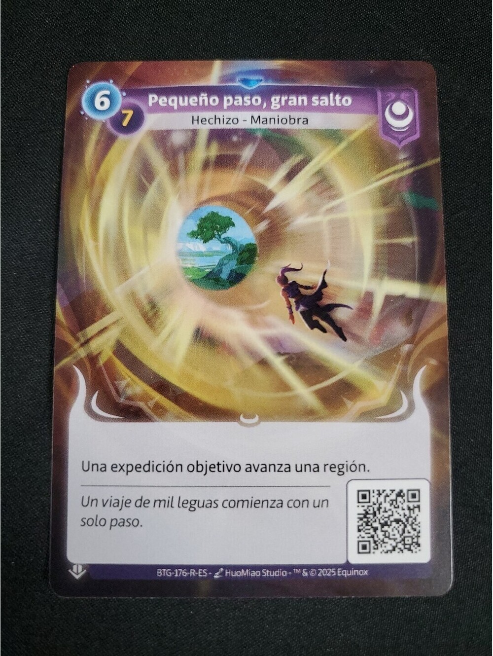 Altered TCG PEQUENO PASO, GRAN SALTO Hechizo - Maniobra 2025 BTG-176-R-ES NEW